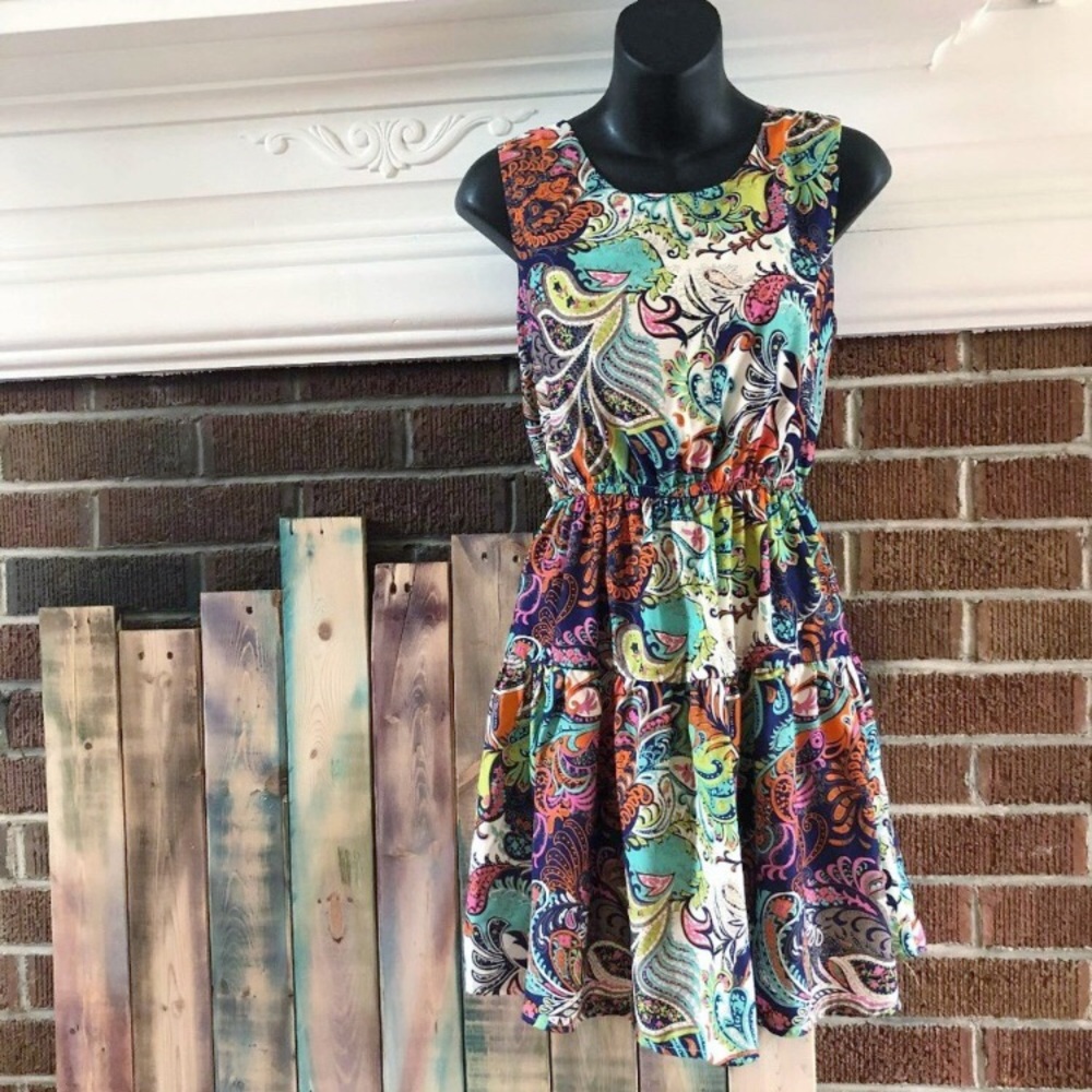 Sleeveless Slip On Dress
